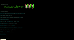 Desktop Screenshot of caculo.com